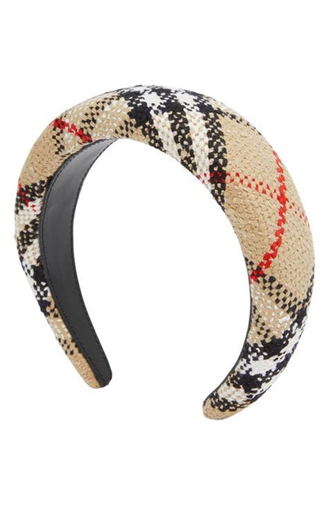 burberry headband woman|burberry headband nordstrom.